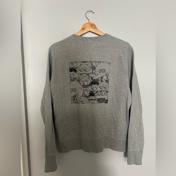 Kaws x Uniqlo x Sesame Street XX Sweatshirt Womens Size Small - Picture 3 of 4